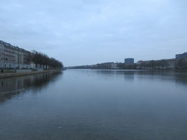 The beginning of Black Pond Lake