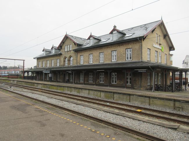 The old main station building